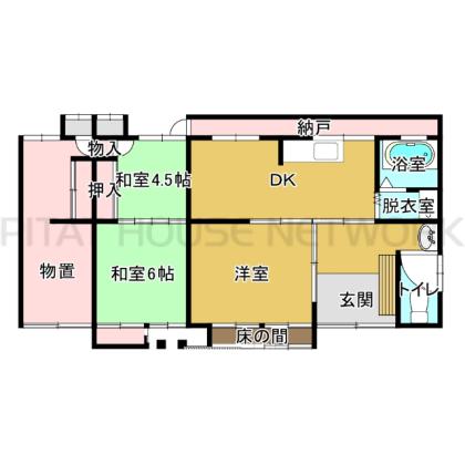  間取り図写真
