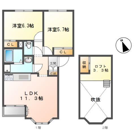  間取り図写真