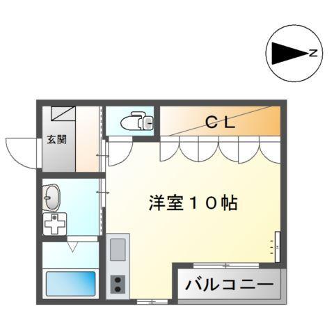 ピュア　ハート（Ｐｕｒｅ　Ｈｅａｒｔ） 間取り図画像