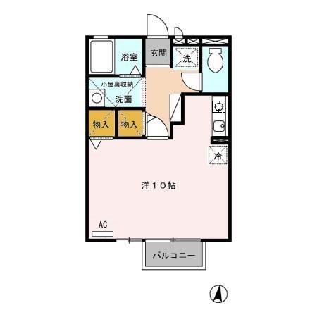ラピスリーオ（202） 間取り図画像