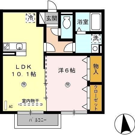 glanz raum（ｸﾞﾗﾝﾂﾗｳﾑ）（202） 間取り図画像