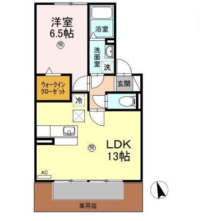 リアン　Ｙ（102） 間取り図画像