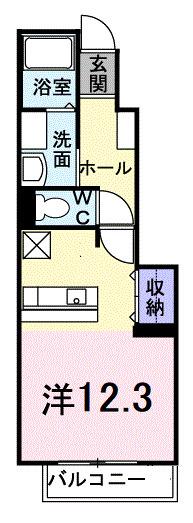 Ｂｒｅｅｚｅ（102） 間取り図画像