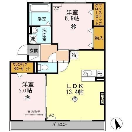 フラン　トゥール（303） 間取り図画像
