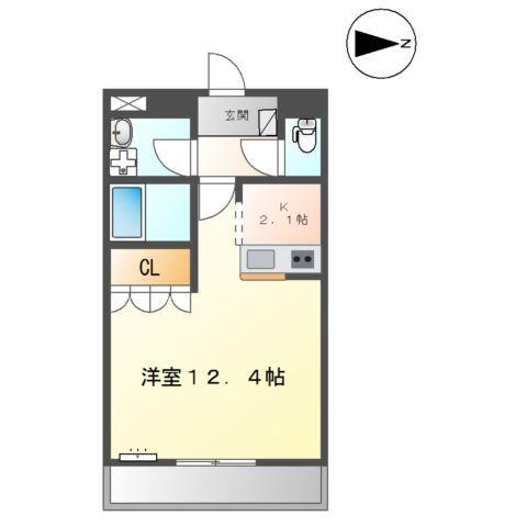 アイビーハイツ（ＩＶＹ　ＨＥＩＧＨＴＳ） 間取り図画像