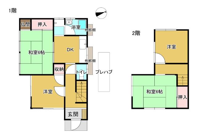  間取り図写真