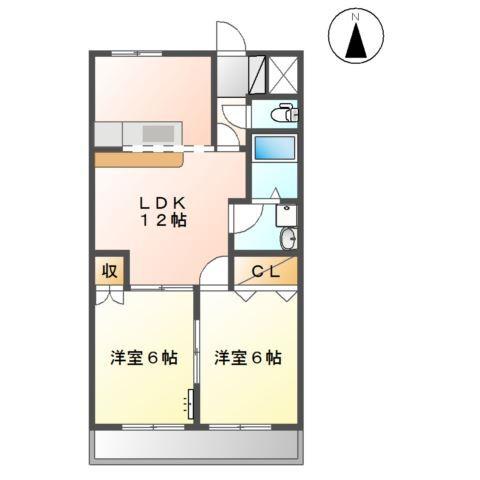 メルヴェール壱番館 間取り図画像