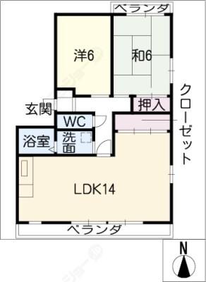  間取り図写真