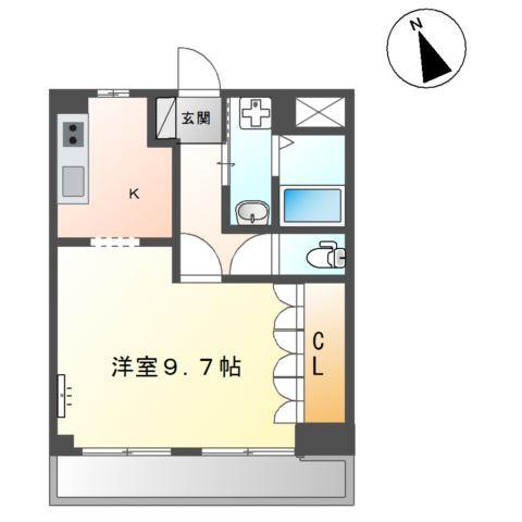 シティー　ハイム　美濃加茂（Ｃｉｔｙ　Ｈｅｉｍ　美濃加茂） 間取り図画像