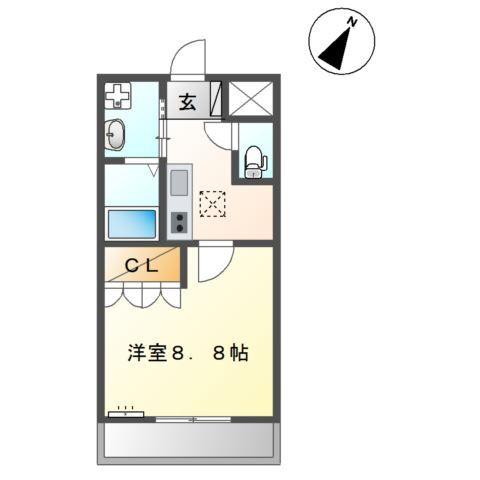 シャトー　グレイス 間取り図画像