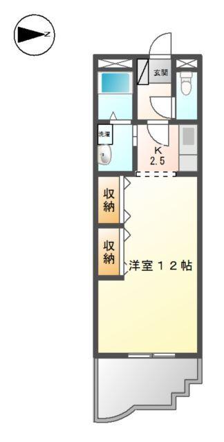 タウンロイヤル 間取り図画像
