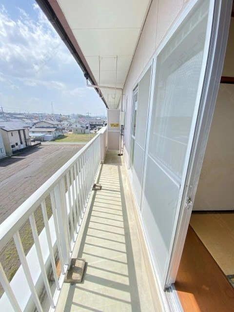 可児市川合マンション バルコニー