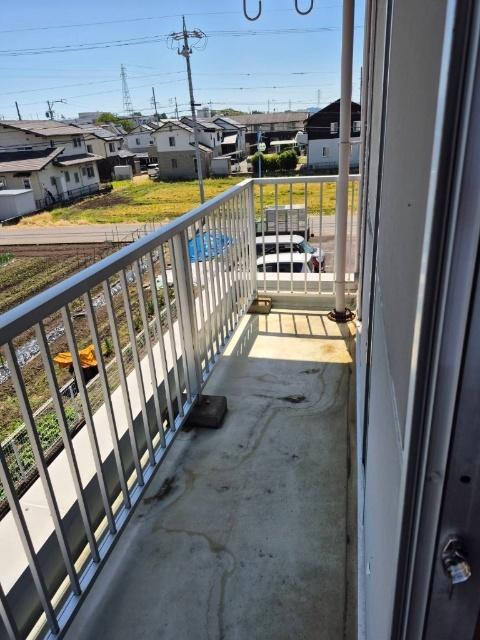 可児市川合マンション バルコニー