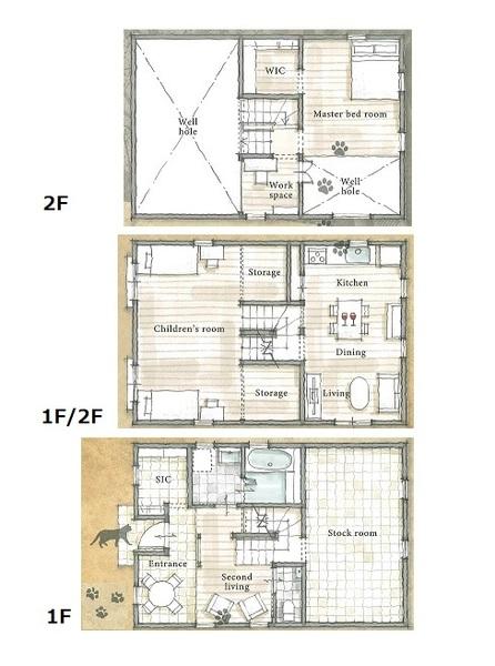 松浦町建売住宅 間取り図画像
