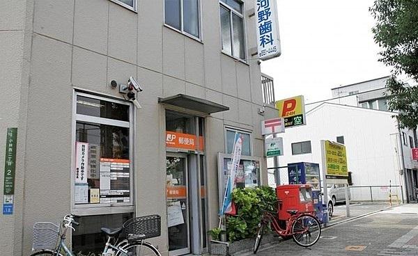 大正小林郵便局：266m