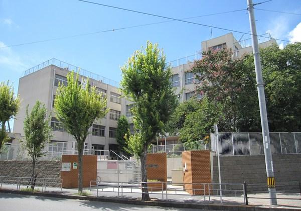 大阪市立大正北中学校：873m