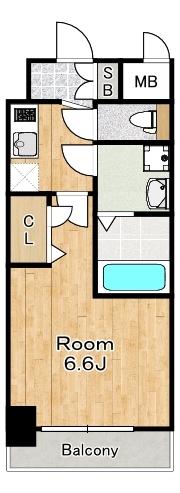 レジュールアッシュTAISHO LEGANT 間取り図画像