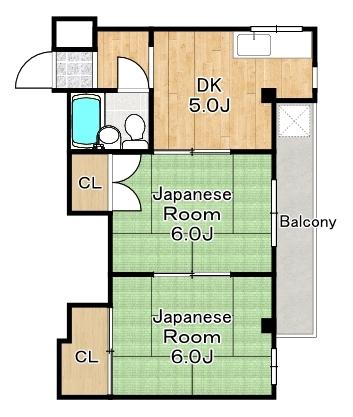 シレーヌ大正 間取り図画像
