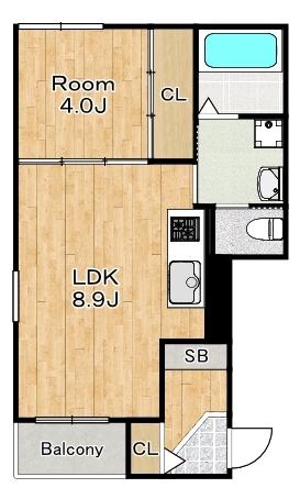 Cedar house 間取り図画像
