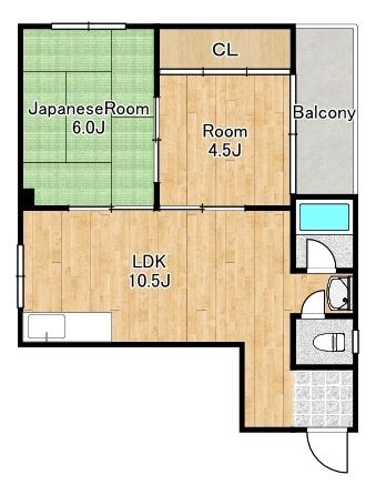 チトセマンション 間取り図画像