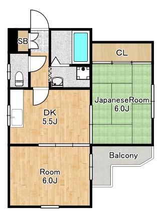  間取り図写真