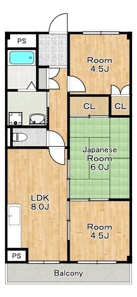  間取り図写真