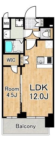 プレサンス大正フレンジ 間取り図画像