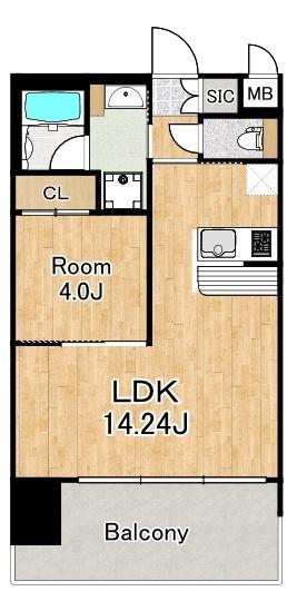 プレジオ大正 間取り図画像