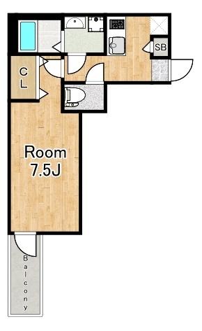 H-maison大正Ⅳ 間取り図画像