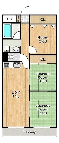  間取り図写真