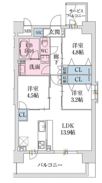  間取り図写真