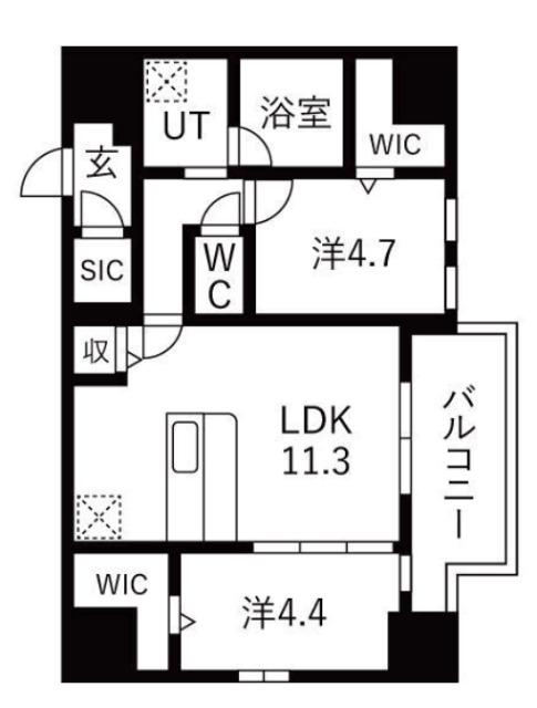  間取り図写真