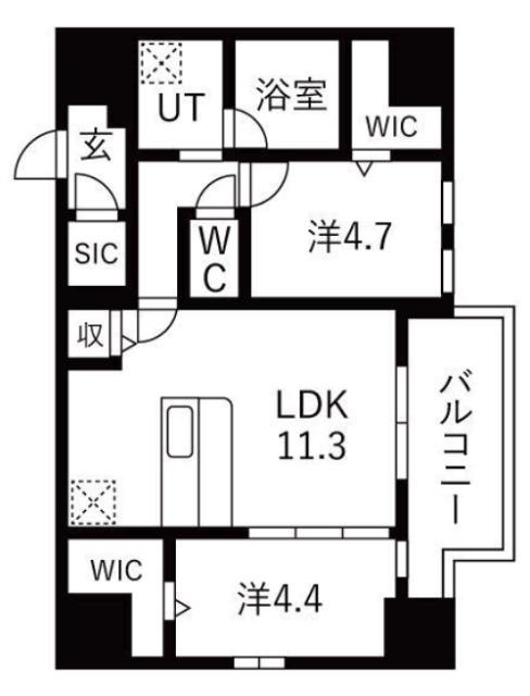  間取り図写真