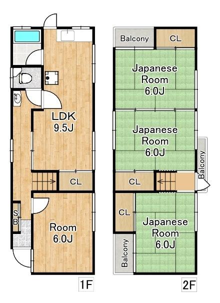  間取り図写真