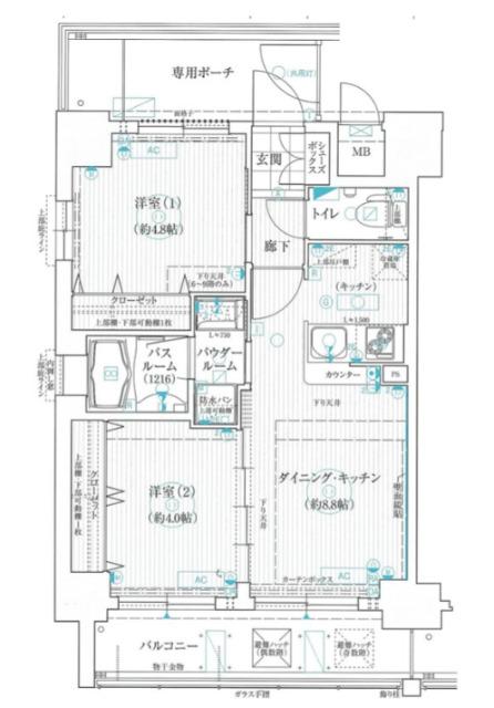  間取り図写真