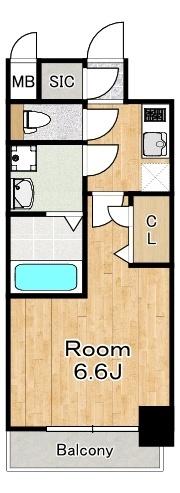 レジュールアッシュTAISHO LEGANT 間取り図画像