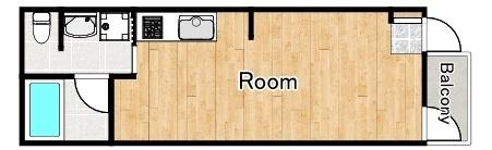 Nesta Residence 大正（102） 間取り図画像