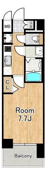 プレサンス大正フレンジ 間取り図画像