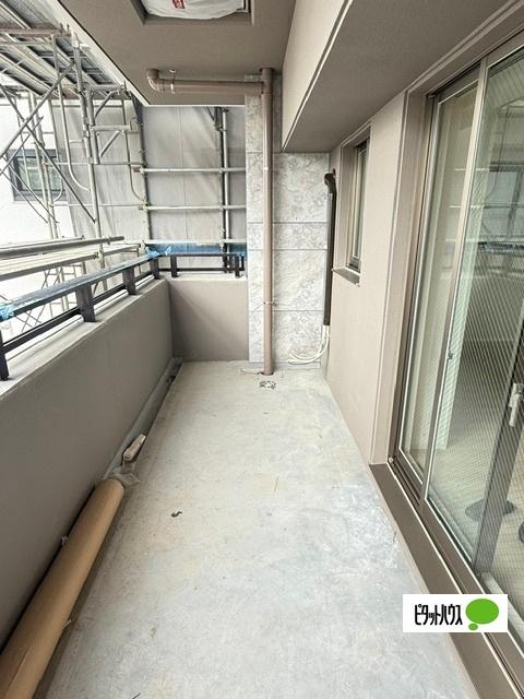 大阪市浪速区木津川マンション バルコニー