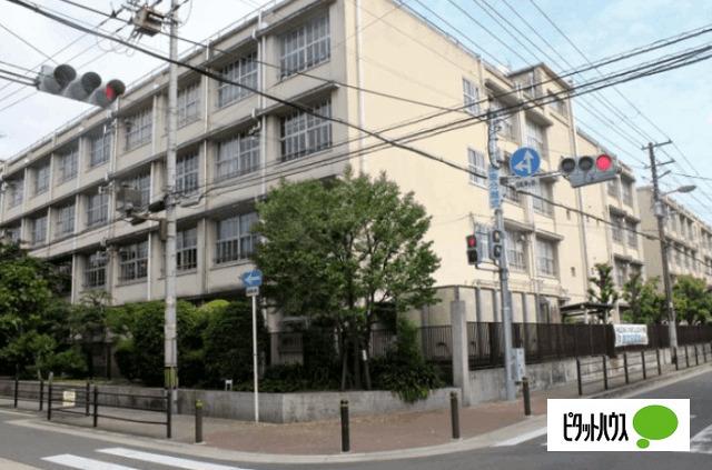 大阪市立山之内小学校：600m