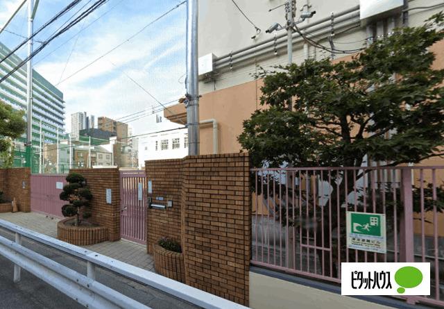 大阪市立上福島小学校：396m