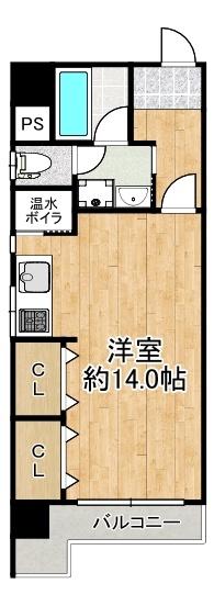 カナード西本町 間取り図画像