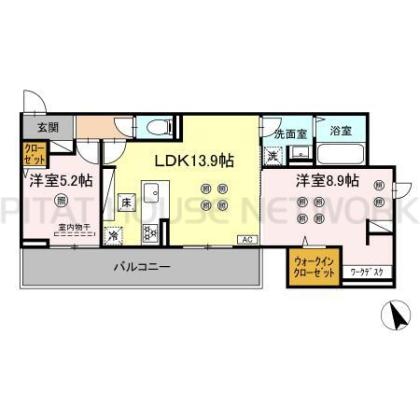  間取り図写真
