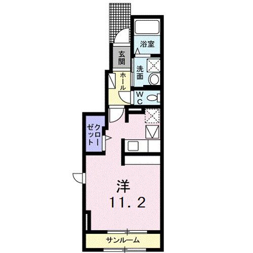 メゾン・サンセン（102） 間取り図画像