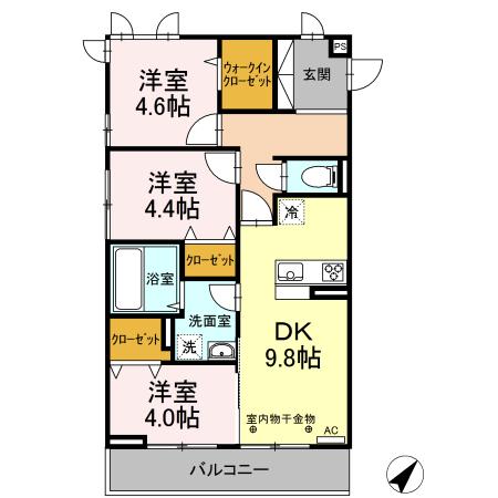  間取り図写真