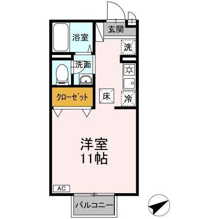 セジュール川藤（103） 間取り図画像