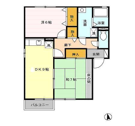  間取り図写真