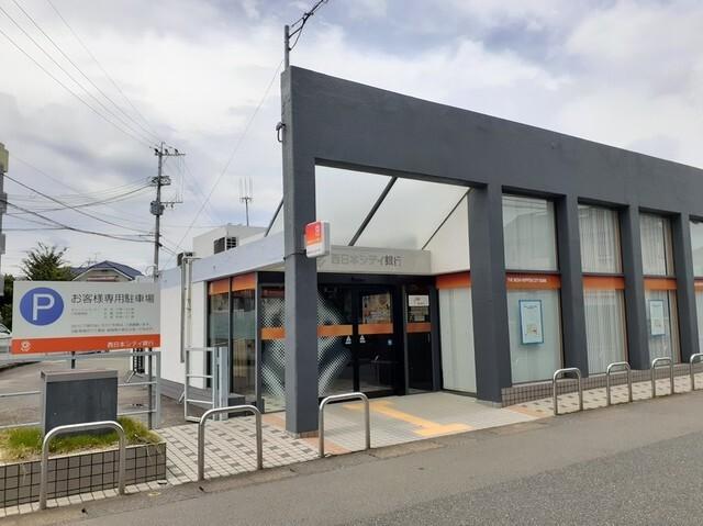西日本シティ銀行三沢駅前出張所：80m