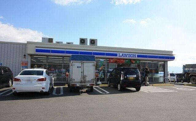 ローソン甘木店：400m