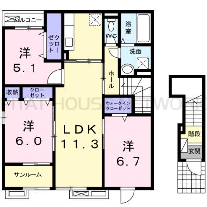  間取り図写真
